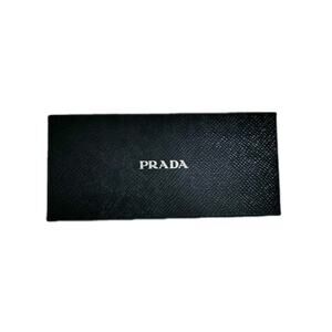 Prada Black Eyeglass Sunglasses EMPTY BOX Case with Dust Cleaning Cloth Gift Box